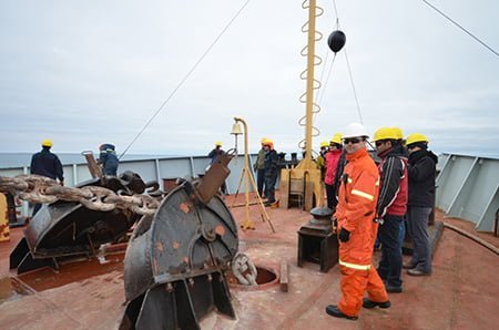 Lever l’ancre à bord du Louis